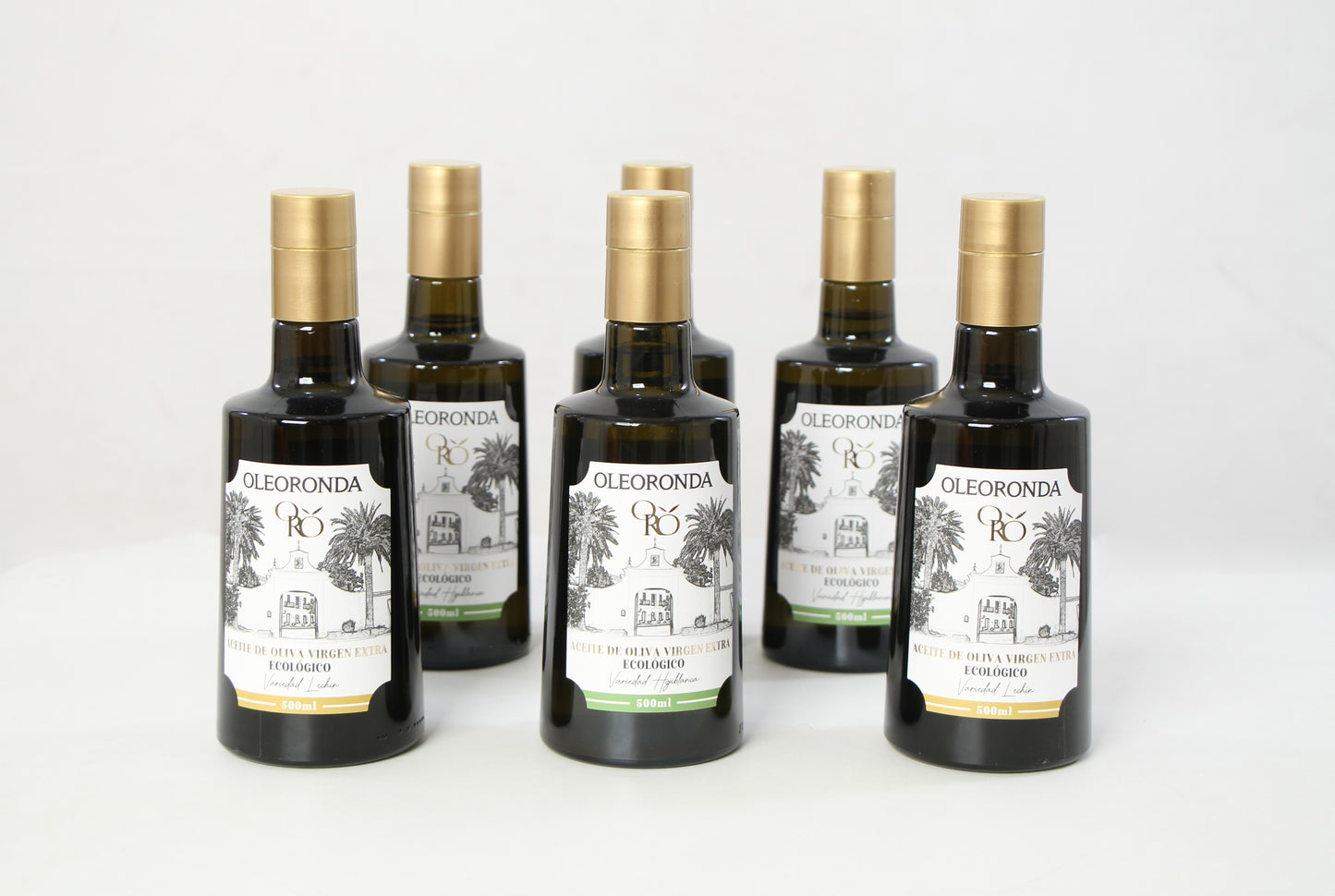Pack 6 AOVE Ecológico Cosecha Temprana 3 Hojiblanca + 3 Lechín 500 ml