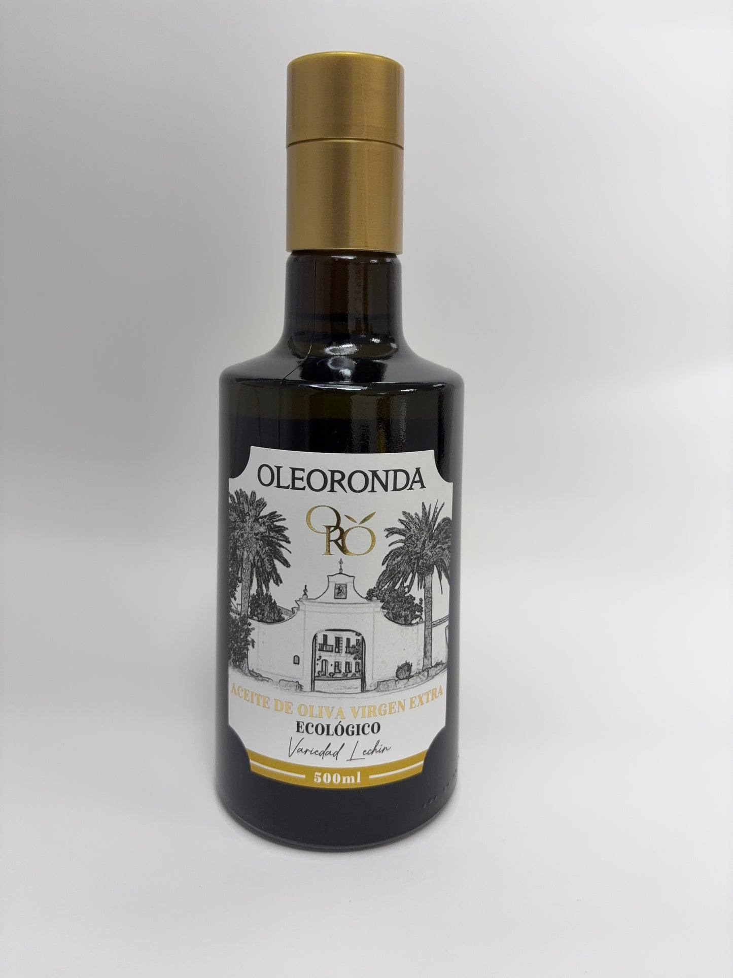 Pack 2 unidades de Aceite de Oliva Virgen Extra Ecológico Variedad Lechín 500 ml