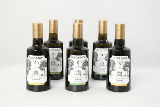 Pack 6 AOVE Ecológico Cosecha Temprana 3 Hojiblanca + 3 Lechín 500 ml