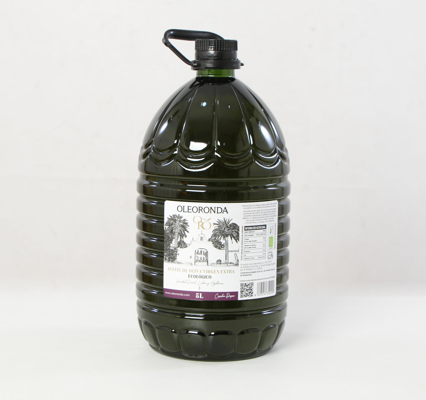 Organic EVOO Coupage Picual, Lechin, and Hojiblanca Varieties 5 L